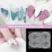 Nail Carving Mold - Creative 3D Silicone Manicure Tool for Home | High Toughness Bear & Butterfly Shapes | International Shipping Available - Buy Online on SooperMarket.com