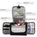 Extra Large Hanging Toiletry Bag for Men & Women - Waterproof Shower Bag with Metal Hook - Dopp Kit/Shaving Bag - Makeup Organizer (Black) - Buy Online on SooperMarket.com