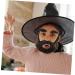 Mikinona 1 Set Beard Dress up Beard Fake Beards for Costumes Self Adhesive Beard DIY Fake Mustache Plush - Buy Online on SooperMarket.com