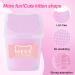 MEKK Lint Free Nail Wipes - 400PCS Cat Shape Remover Pads for Nail Polish & Lash Extensions | Super Absorbent Non-Woven Fabric - Pink - Buy Online on SooperMarket.com