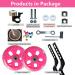 Flash Mute Big Wheel Pink Training Wheels for 12-20 inch Single Speed Bike - Buy Online on SooperMarket.com