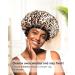 Mikimini Leopard Shower Hoods for Girls - Medium Size 2-Pack Waterproof & Reusable with Black Lace - Buy Online on SooperMarket.com
