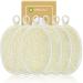 Crovin Loofah Pads - Exfoliating Loofah Body Scrubber 100% Natural Bath Sponge for Men and Womens SPA - 6 Count Gifts Luffa Package,Perfect for Bath Shower
