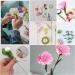 Menecor Floral Arrangement Kit - DIY Bouquet Making Tools with 24 Gauge Wire, Wire Cutter, and Tapes - Buy Online on SooperMarket.com