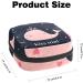 Kiss Me Pink Whale Sanitary Napkin Storage Bag | Menstrual Cup Pouch | Nursing Pad Holder | Tampon Bags | Portable Period Bag - Multi-colored - Buy Online on SooperMarket.com