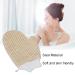 Peeling Bathroom Shoe & Double-Sided Shower Glove - Soft Body Peeling & Dead Skin Removal Scrubber - Buy Online on SooperMarket.com