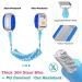 Zooawa Toddler Leash - Anti Lost Wrist Link with Magnetic Lock - Reflective Safety Walking Harness for 2-4 Years Old - Blue - Buy Online on SooperMarket.com
