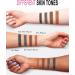 Black Eyebrow Stamp Stencil Kit Black for Black Women Perfect Water Resistant Eyebrow Powder Stamp - Buy Online on SooperMarket.com