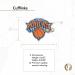New York Knicks NBA Logo Cufflinks - Official Team Formal Wear - Buy Online on SooperMarket.com