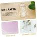 STOBOK 3 Pcs Tray Silicone Mold Silicone Molds Epoxy Resin Tray Mold Silicone Plate Mould Manual Cake Mold Whitex3pcs 16.1X8.5CMx3pcs - Buy Online on SooperMarket.com