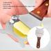 Topyond Truffle Grater - Stainless Steel Chocolate & Cheese Razor with Ergonomic Wooden Handle | Curly Winder for Easy Grating | Ideal for Food Enthusiasts - Buy Online on SooperMarket.com