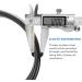 Titanker 4FT Bike Cable Lock - Heavy Duty Security Steel Cable with Vinyl Coating - Buy Online on SooperMarket.com
