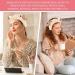 WLLHYF Face Wash Headband Facial Makeup Hairband Elastic Spa Headband Cute Coral Fleece Crab Hair Band Cartoon Creative Head Wraps Cute Christmas Hair Accessories for Women Girls Skincare Sports Khaki - Buy Online on SooperMarket.com