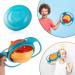 360 Degrees Gyro Bowl - Unspillable Toddler Snack Bowl, Dark Green - Buy Online on SooperMarket.com