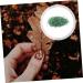 FOYTOKI 1 Glass Chip Shiny Nail Stickers Manicure Charm Glass Charms Filling DIY Epoxy Filling DIY Nail Art Crushed Glass Epoxy Charms Nail Art Rhinestones Irregular Glass Epoxy Fillers 0.5X0.3cm Green - Buy Online on SooperMarket.com