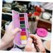 PLAFOPE 1 Set Eyeshadow Palettes Powder Eyeshadow Palette Colored Eyeliner Neon Face Paints 1 count (Pack of 1) Multi - Buy Online on SooperMarket.com