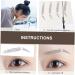 Baluue 42 Pcs Eyebrow Stickers Grooming Shaping Eyebrow Sticker Eyebrow 4d Peel Hair Water Transfer Paper - Buy Online on SooperMarket.com