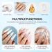 COSCELIA 3D Nail Extensions Powder - White 8g No Lamp Required | Shop Now for International Shipping - Buy Online on SooperMarket.com