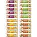 Emco Nut Bar Variety Pack - Gluten Free Pistachio & dark chocolate Cashew & dark chocolate Honey & Cranberry - 20 Individually Wrapped (1.23oz) Snack Bars