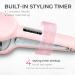 TYMO ROVY 1.25 Inch Waver Curling Iron - Beach Waves Curling Wand with Ceramic 3 Barrel Ionic Deep Waver Dual Voltage Anti-Scald for Effortless Styling - Perfect Hair Crimper for Women - Buy Online on SooperMarket.com