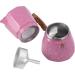 Latte Mocha Coffee Italian Moka Espresso Cafeteira Percolator Pot Field Coffee 300 ml Pink - Buy Online on SooperMarket.com