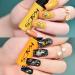 4 Colors Nail Polish Set Printed nail polish Plastic Bottle Portable Nail Pigment Stamping Nail Design Manicure Drawing Nail Art Tool 10ml (16) Yellow - Buy Online on SooperMarket.com