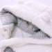 Baby Winter Snowsuit Romper | Hooded Toddler Outerwear Set | Thick & Warm | White | 0-3 Months - Buy Online on SooperMarket.com