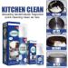 Mof Chef Cleaner Powder MOF CHEF Protective Kitchen Cleaner Powder Foaming Heavy Oil Stain Cleaner All Purpose Bubble Cleaner Kitchen Deep Cleaning Spray for Stubborn Grease & Grime (100ml) - Buy Online on SooperMarket.com