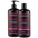 Kerargan - Ultra Repairing Keratin Shampoo & Conditioner Duo for Damaged and Stressed Hair - Strengthens Smoothens & Protects - Sulfate-Free Non-GMO Silicone-Free - 2x16.9 Fl oz Ultimate Repair
