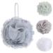 8-Pack Small Mesh Pouf Bath Sponges - Exfoliating Shower Ball Set - Buy Online on SooperMarket.com