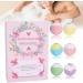 Handmade Bathing Ball Cleaner Gift Set - 6 Pieces for Dry Skin & Spa Baths | Perfect Birthday & Mother's Day Gift for Her & Him - Buy Online on SooperMarket.com