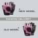 KANSOON Breathable Fingerless Workout Gloves for Women and Men - Pink Medium - Buy Online on SooperMarket.com
