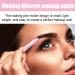 Lip Liner 4-in-1 Makeup Pen: Eyeliner, Highlighter, Eyebrow Pencil, Lip Liner - High Pigment & Portable Makeup Solution - Buy Online on SooperMarket.com