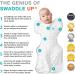 Love To Dream Swaddle UP | Moderate Temperature Fabric | Hip-Healthy Design | Easy Nappy Changes | Rainbow Medium (6-8.5kg) - Buy Online on SooperMarket.com