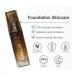Emani HydraWear PLUS Foundation with Niacinamide 2% Hyaluronic Acid | Full HD Coverage, Acne Safe, Firming and Anti-Aging | Natural Beige (Light) - Buy Online on SooperMarket.com