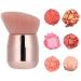 Verdant Touch Makeup Tools Angled Blush Brush Soft Hair Makeup Brush for Bronzer Loose Powder Portable Face Cosmetics Tool - Buy Online on SooperMarket.com