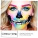 Angoily Neon Body Painting Kit - Face Paint Makeup Pigment Fake Wounds & Scars for Halloween & Cosplay - Buy Online on SooperMarket.com