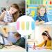 8-Piece Ergonomic Writing Aid Set for Kids | Pencil Grip & Holder for Improved Writing Skills - Buy Online on SooperMarket.com