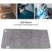 FTVOGUE Electric Blanket - Soft & Warm Flannel Throw 150x70 cm | Ideal for Office & Living Room - Buy Online on SooperMarket.com