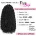 45 cm 18" / RIVER LOCS / 500G / 5 PIEZAS DE EXTENSIONES DE PELO PARA TRENZAS DE GANCHILLO/POR PIEZA: 24 HEBRAS 100G / CON ASPECTO NATURAL PREMIUM (18"45cm 1B) - Buy Online on SooperMarket.com