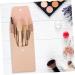 Beavorty 4 Sets Travel Makeup Brushes Cosmetics Supply Girls Eyeshadow Brush Highlights Hair Dye Kit Ladies Suits Professional Makeup Brush Fiber Wool Blush Brush Portable Miss - Buy Online on SooperMarket.com
