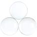 CleverDelights 2.5 Round Glass Cabochons - 5 Pack