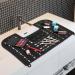 Foldable Sink Cover | Silicone Makeup Brush Cleaning Mat | Compact & Rollable Bathroom Sink Protector - Buy Online on SooperMarket.com