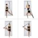Stretch Strap with Door Anchor for Improved Leg Stretching - Perfect Home Equipment for Ballet, Dance, MMA, Yoga & Gymnastics - Includes Booklet & Box (Black) - Buy Online on SooperMarket.com