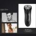 Electric Shaver for Men Cordless USB Rechargeable Electric Men's Shaver Wet and Dry Men's Rotary Shavers with Pop-up Trimmer Waterproof Electric Pocket Shaver for Travel or Home Use Black - Buy Online on SooperMarket.com