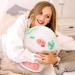 Mewaii 14 Soft Watermelon Cow Mushroom Pillow Stuffed Animal Plush - Cuddly White Cow Toy for Kids | 14 Inch - Buy Online on SooperMarket.com