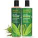 Desert Essence Tea Tree Replenishing Shampoo and Conditioner Bundle - 12.7 Fl Oz - Peppermint & Yucca - Tea Tree Oil - For All Skin Types - Buy Online on SooperMarket.com