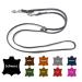 Dog liner Small dogs / large dogs 2m / 2.40m / 2.80m / 3.50m / 5m Double linen adjustable (2m x 15mm gray) 2m x 15mm gray