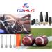 Presta Valve Adapter Air Compressor - Pump Adapter for Presta to Schrader Valve | Inflator Needle for Bike Tires and Sports Balls - Buy Online on SooperMarket.com