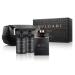 Bvlgari 4 Piece Man In Black Eau de Parfum Spray Gift Set for Men